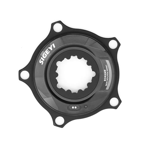 SIGEYI - Potenciómetro Araña AXO SRAM 3-5-110 Compatible con Force, Rival, Red, S900, Praxis.. Ant+ Bluetooth, Dual, Potencia, Cadencia, L/R Equilibrio, Bateria Recargable. IP67