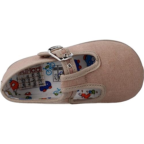 Chaussons Vulladi 727 051 Bleu avec semelle antidérapante souple