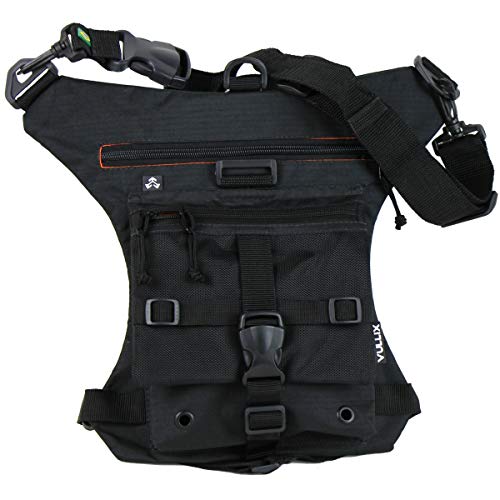 Pochete Cartucheira De Perna Vullix Orange Black