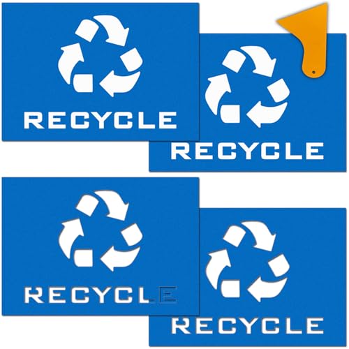 ���T�C�N���X�e�b�J�[2��&���T�C�N���T�C���X�e���V���R���{2�p�b�N�A7�C���` x 10�C���` ���͂Ȏ��ȔS�����̌��݂̂��郊�T�C�N���f�J�[�����x���A�u���[�A�������O�S�~���p