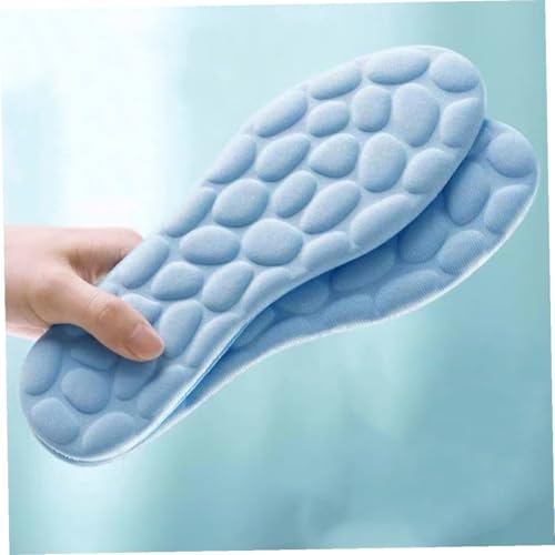 6 pares plantillas azules elásticas antideslizantes miniatura 4