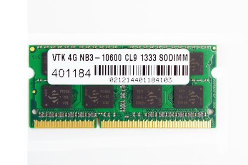 VisionTek 4GB DDR3 1333 MHz (PC3-10600) CL9 SODIMM, Notebook Memory - 900449
