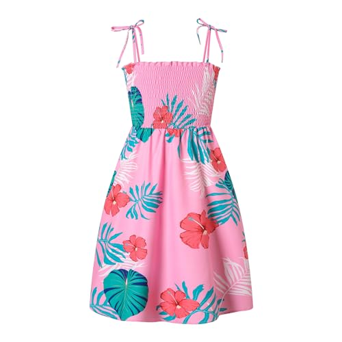 Image of Cromoncent Matching Hawaiian Outfits for Family, Dad and Son Matching Luau Beach Tropical Shirts Mommy Daughter Tropical Sets