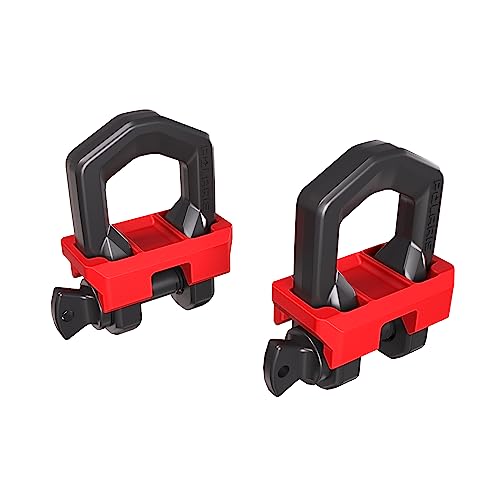 Polaris XPEDITION Recovery Shackles for select XP XP 5 ADV and ADV 5 models Secure Tie-Down Point Bumper Installed Rubber Dampeners Genuine OEM Qty 2-2890542