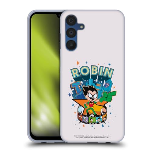 Funda Samsung Galaxy A15 Teen Titans Go Robin carcasa gel flexible antideslizante para móvil