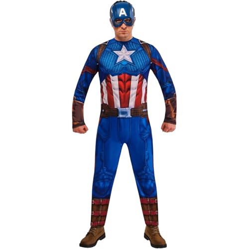 Rubies Officiel Captain America Classic Adulte, Taille S