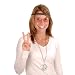 Hippie Kit (Includes: Eyeglasses, Headband & Necklace) Party Accessory  (1 count) (1/Pkg)