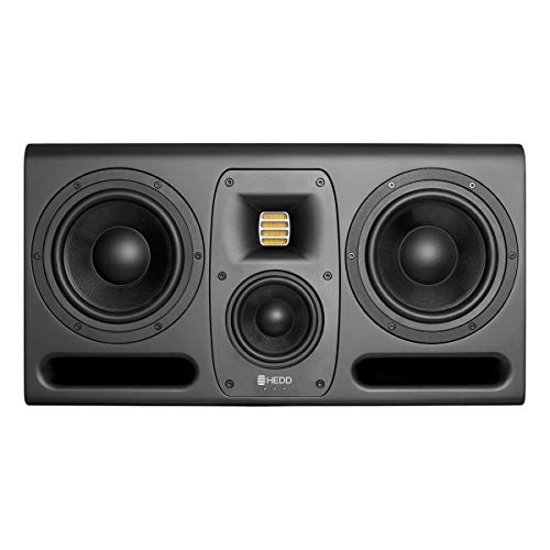 HEDD Type 30 MK2 900W 3-Way Midfield Studio Monitor with DSP -Single, Black (Type30MK2(black))