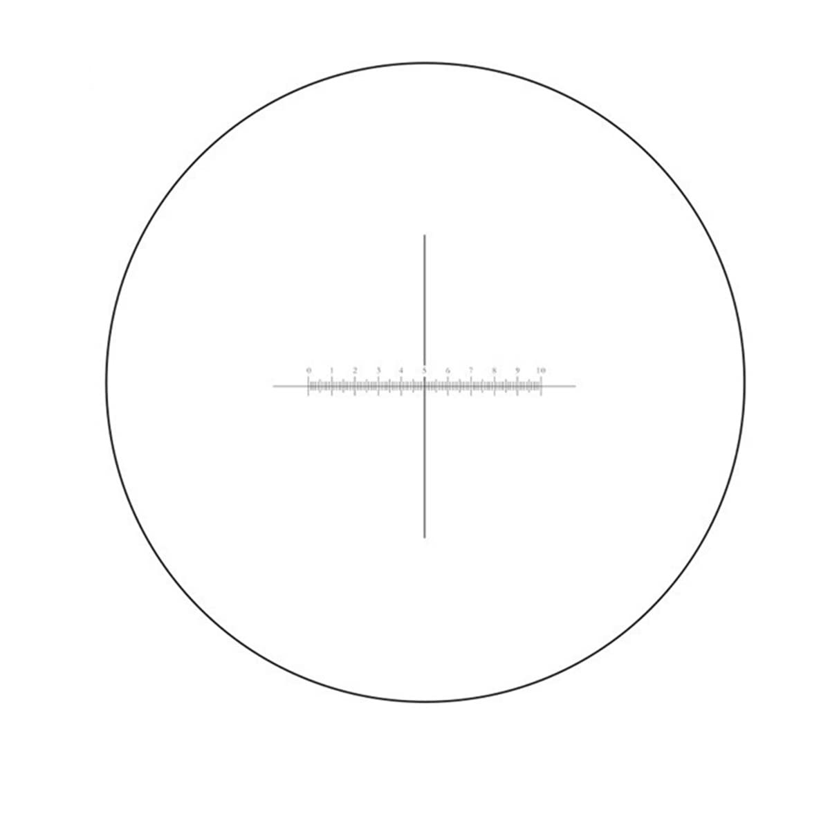 microscope accessories kit slide preparation camer Micrometer 25mm Diameter Eyepiece Scale Optical Glass Cross Ruler Net Calibration Reticle Microscope accessories (Color : MS-1-HK3)