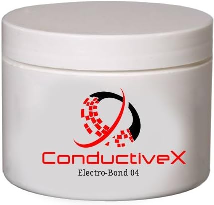 Electrically & Thermally Conductive 1 Part Silver Epoxy Heat Cure High Temp 325C, Electro-Bond 04, 50gm jar(s)