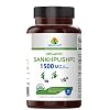 Brieofood Organic Sankhpushpi 1500mg, 45 Servings, Vegetarian, Gluten Free, 90 Vegetarian Tablets