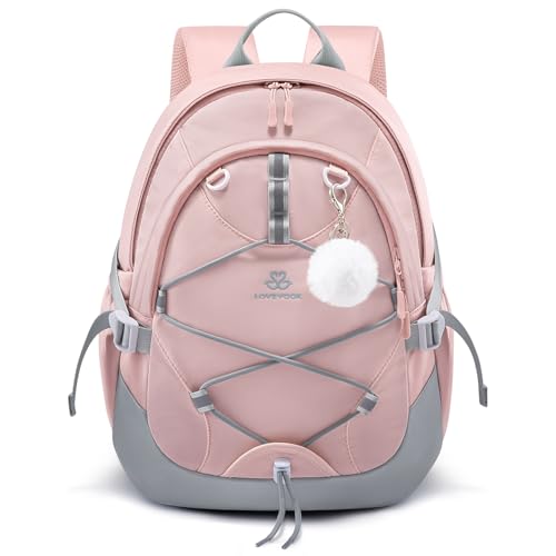 LOVEVOOK Schulrucksack Teenager Mädchen, Schulranzen 5 Klasse, Rucksack...