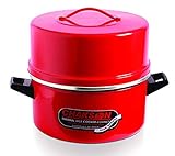 ANNA KITEX Aluminium Chakson DLX Choodarapetty Aluminum Pot Thermal Rice Cooker, Red, 1.5 Kg, Capacity 7 Liters
