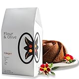 Flour & Olive – Gourmet Ginger Olive Oil Cake Baking Mix | Moist, Flavorful & Made with Clean Ingredients | Perfect Dessert for Special Occasions