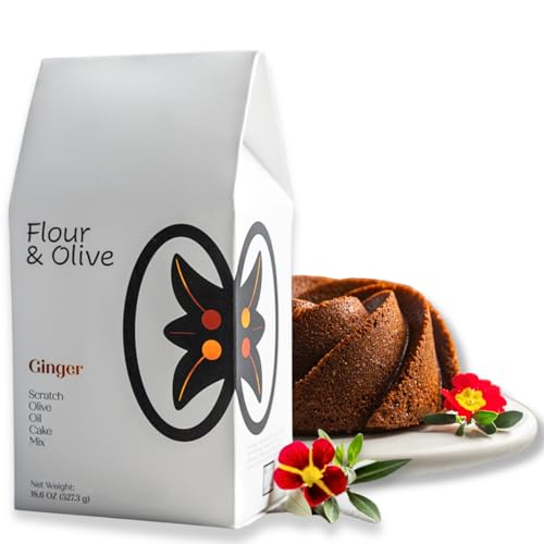 Flour & Olive Jamaican Ginger Olive Oil Cake Mix - Award Win
