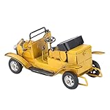 Modèle de voiture en métal : conçu avec un modèle de voiture, exquis et vintage, metal home craft