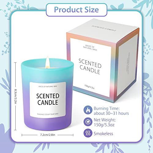 Candles, Scented Candles, Candles For Home Scented, Scented Candle Gift Set For Women, Soy Wax Candle, Mothers Day Gifts Jar Candle Ocean Breath #TOP2