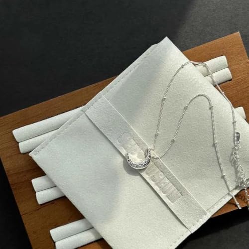 Bijoux commémoratifs lune en argent 925, le cadeau de mariage idéal pour elle