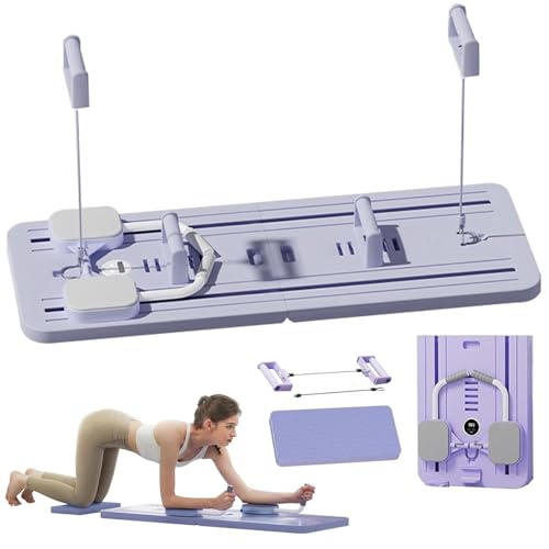 Máquina reformadora de Pilates para casa con tabla abdominal y rodillo fitness