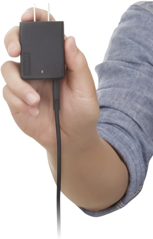 Lenovo 45W USB-C Ultraportable Adapter, AC Wall Charger for Laptops, Smartphones and Tablets, Indicator Light, Model No. WAH007, GX20U90488 : Everything Else