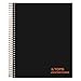 TOPS Products Journal Notetaking Planner, Wirebound, Ruled, 8-1/2"x6-3/4", Black (TOP63827)