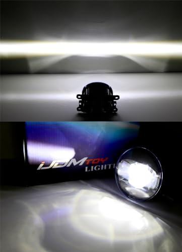 Luces LED antiniebla blancas Xenon iJDMTOY para autos miniatura 3