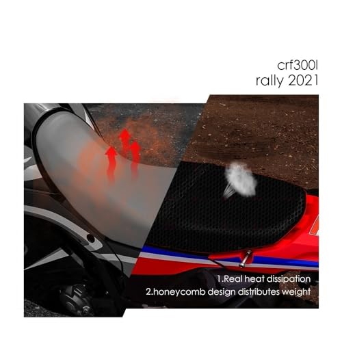 Funda de asiento para CRF300L Rally 2021 ideal para rutas trail de montaña 5