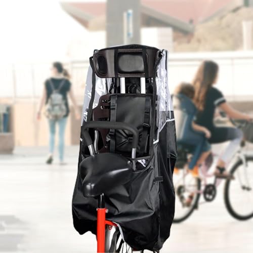 Cubierta antipolvo para bicicleta al aire libre con ventana transparente protectora 4