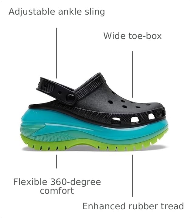 Image of Crocs Unisex Adult Mega Crush Clogs