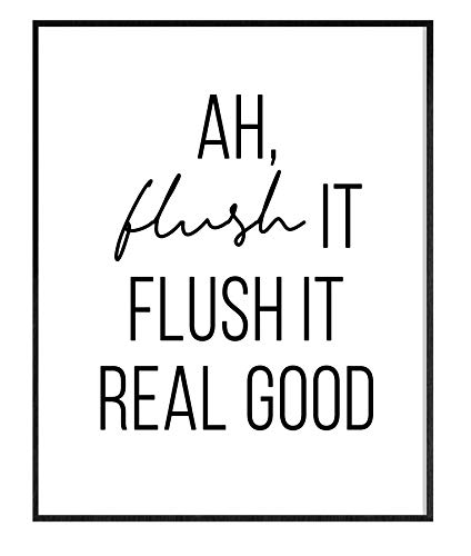 GNG Funny Bathroom Wall Art Quotes Posters Decor Inspirational - A4 - ITS All Shits and GIGLES Until Someone Giggles and Shits - Cosy Home Interiors GNG Funny Bathroom Wall Art Quotes Posters Decor Inspirational - A4 - ITS All Shits and GIGLES Until Someone Giggles and Shits - Image 2