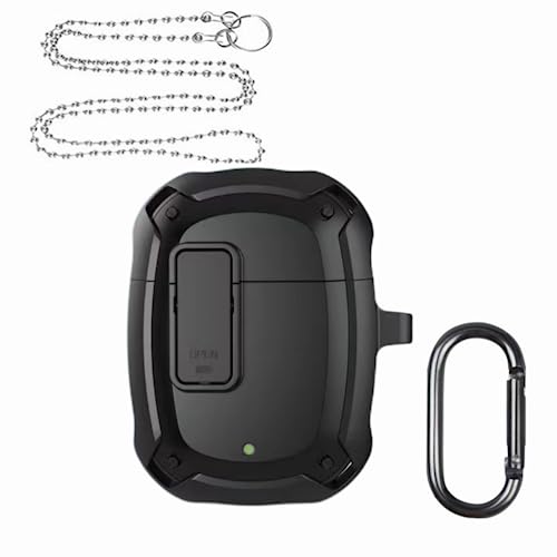 WhitePond Google Pixel Buds 2 �C���z�� �P�[�XGoogle Pixel buds2 ���C�����X �C���z�� �P�[�X�A�����h�~�`�F�[���t�� �Z�L�����e�B���b�N �n�[�h�V�F�� �������Čy�� ���j�Z�b�N�X �ϏՌ��� ���h�~ �����ϐ� 