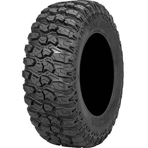 Bundle - 9 Items: Msa Brute Beadlock 15" Wheels 30" Trail Saw Rt Tires [4X137 Bolt Pattern 12Mmx1.25 Lug Kit] #TOP2