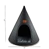 TAU-Homes-My-Secret-Cone-Cave-Premium-Felt-Modern-Cat-Dog-Small-Animal-Pet-House-Tent-Condo Felt Modern Pet House