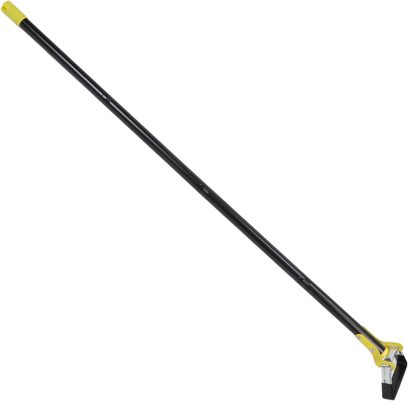 Garden Hula Hoe, Adjustable Long Handle Stirrup Weeding Hoe with Push Pull Action, Stainless Steel Loop Hoe for Gardening and Cultivating