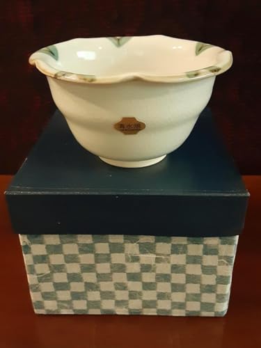 Kyo Ware Kiyomizu Ware Red Snow Small Bowl