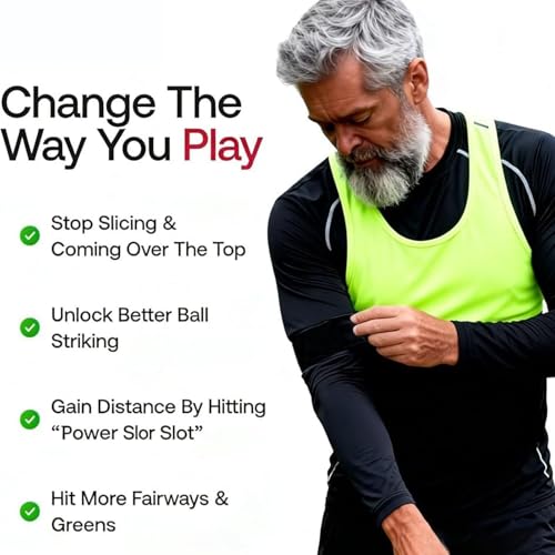 Correction swing golf avec le TRS Slider correcteur de bras - 5