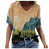 sudadera camiseta de verano para mujer camiseta tirantes mujer mujeres tops camisas camiseta verde niña camisetas para mujer cuello en v camisetas mujer básicas blusa mujer elegante manga corta camisetas de manga larga para mujer