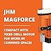 Fein JHM Magforce Magnetic Base Drill with Fixed Drill Motor for Work in Confined Spaces - 1,100W, 1-5/8
