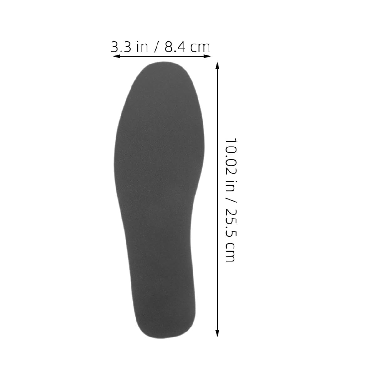 FOMIYES 5 Pares Plantillas de Acero Manganeso Resistentes Anti-perforación para Hombres y Mujeres Protección para Calzado