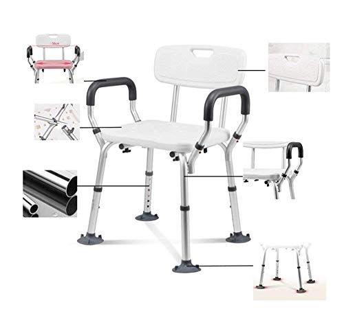 Tabouret de bain antidérapant pour sécuriser la douche des aînés
