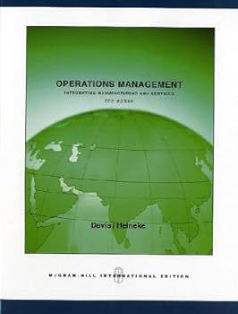 Paperback Operations Management, Integrating Manufacturing and Services Book