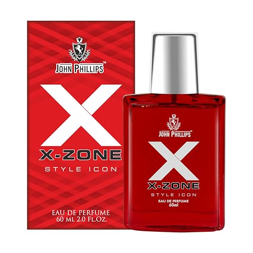 Image of John Phillips X Zone & Magic Rose 60 ml + 60 ml Eau De French Perfume - Unisex Perfume For Men & Women
