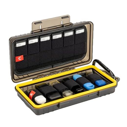 Durable USB Flash Drive Case, Thumb Drive Organizer for 12 USB A/USB C Jump Drive, 24 Memory Card SD SDHC SDXC CFexpress Type A Card Case Holder, Water-Resistant and Shockproof