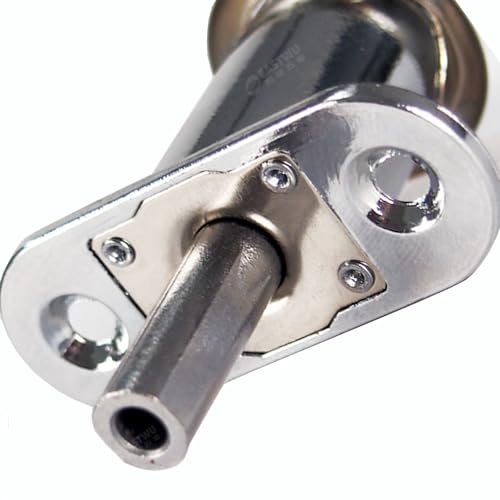 YOUTU® Schrankschloss Schiebetür Druckzylinder verschiedensperrend Möbel-Zylinder, Bolzenschloss Schiebetürenschloss Zylinder-Ø 19 mm Druck-Zylinderschloss Schrankschloss Möbelschloss (22MM)