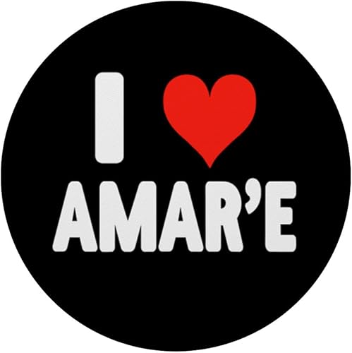 Miniatura 3 de I Love Amare Amar'e - Heart PopSockets Standard PopGrip