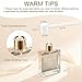 Domensi 30 Pcs 8 ml Empty Glass Perfume Bottles Bulk - Pink,Purple,Rose Gold Refillable Cologne Spray Atomizer with Pump, for Travel, Skincare, Haircare, Cleaning & DIY Essentials