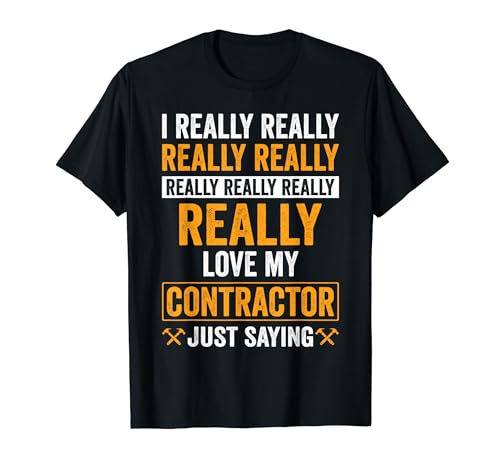 Contratista General Construcción Manitas Constructor Camiseta