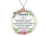 WolfeDesignPDD Gammy Noun Ornament - Christmas Ornament for Gammy - Mother's Day Ornament - Gammy Gi