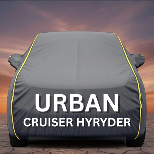 Image of Premium Grey Series 100% Waterproof Car Body Cover for Cruiser Cover (All Models) with Mirror Pockets | Triple Stitched, Elastic, Custom Fit, Heat Resistant, Anti-Dust, All-Weather Cover