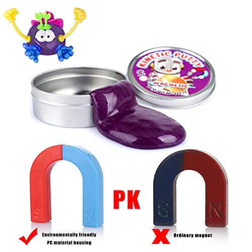DmHirmg Colorido Limo Bouncing Putty Pensamiento Creativo DIY Plastilina Stress Relief Juguete Niños Adultsn (Morado)